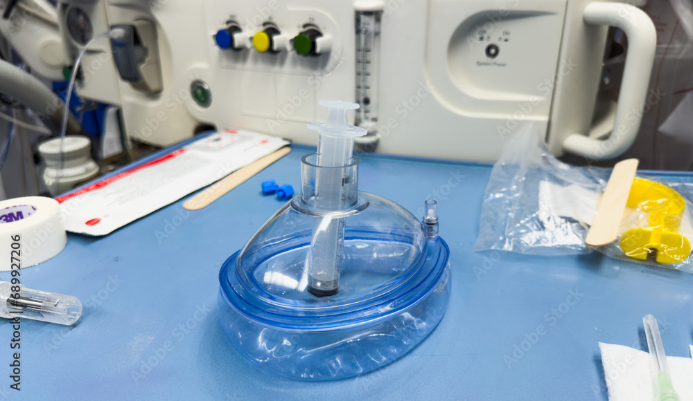 Medical equipment for anesthesia and ventilation in hospitals
