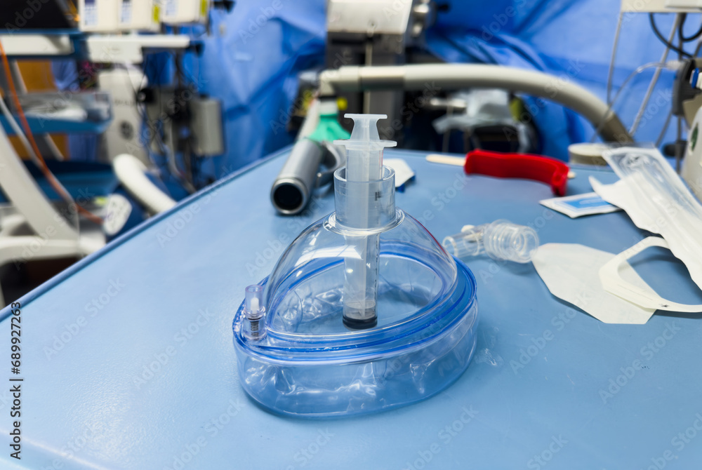Medical equipment for anesthesia and ventilation in hospitals