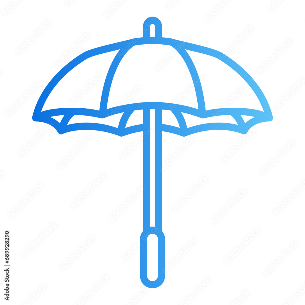 umbrella gradient icon umbrella gradient icon