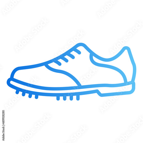 shoes gradient icon
