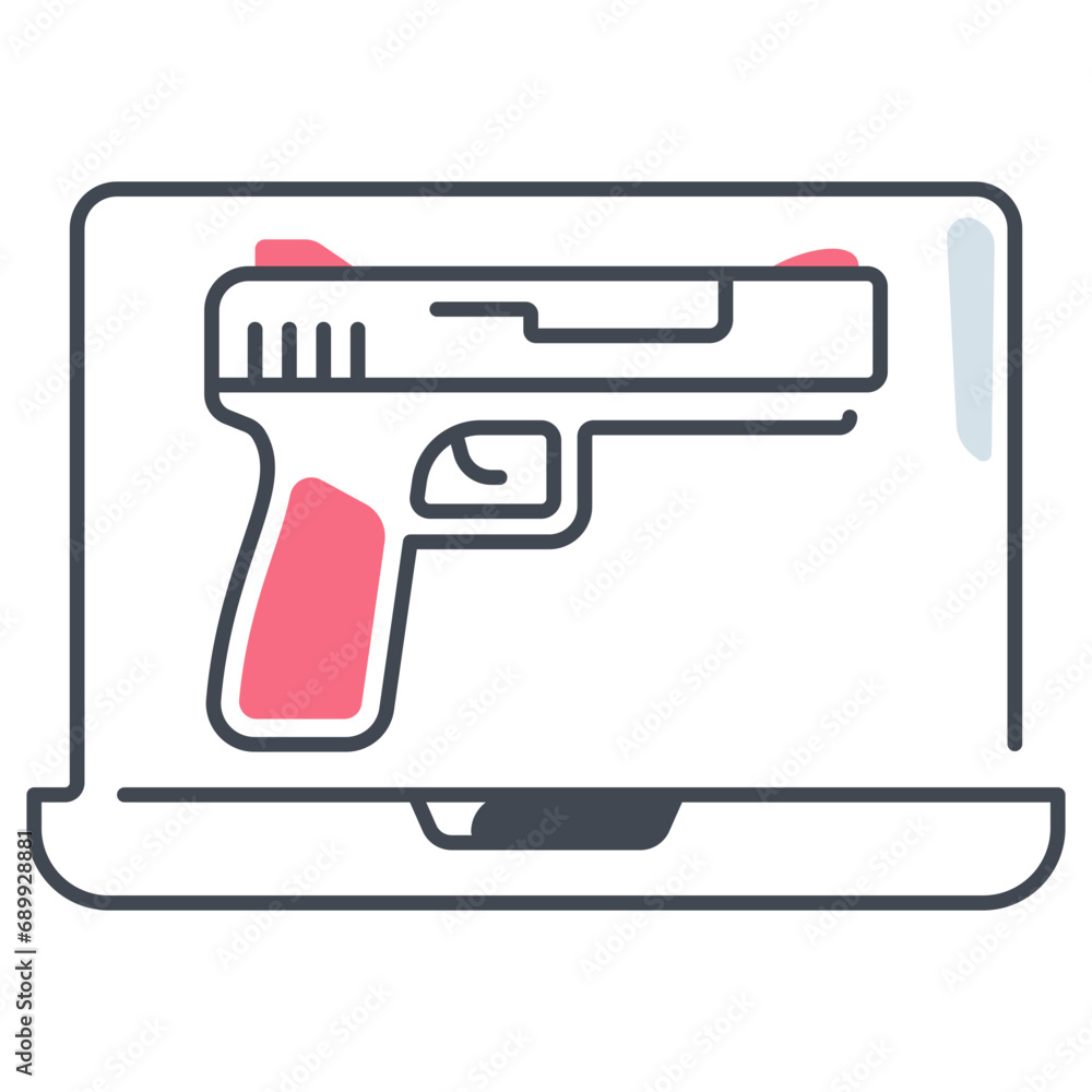 Online Robbery Icon Online Robbery Icon