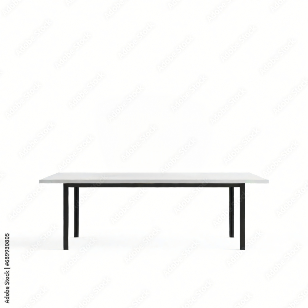 desk on isolated white background desk on isolated white background