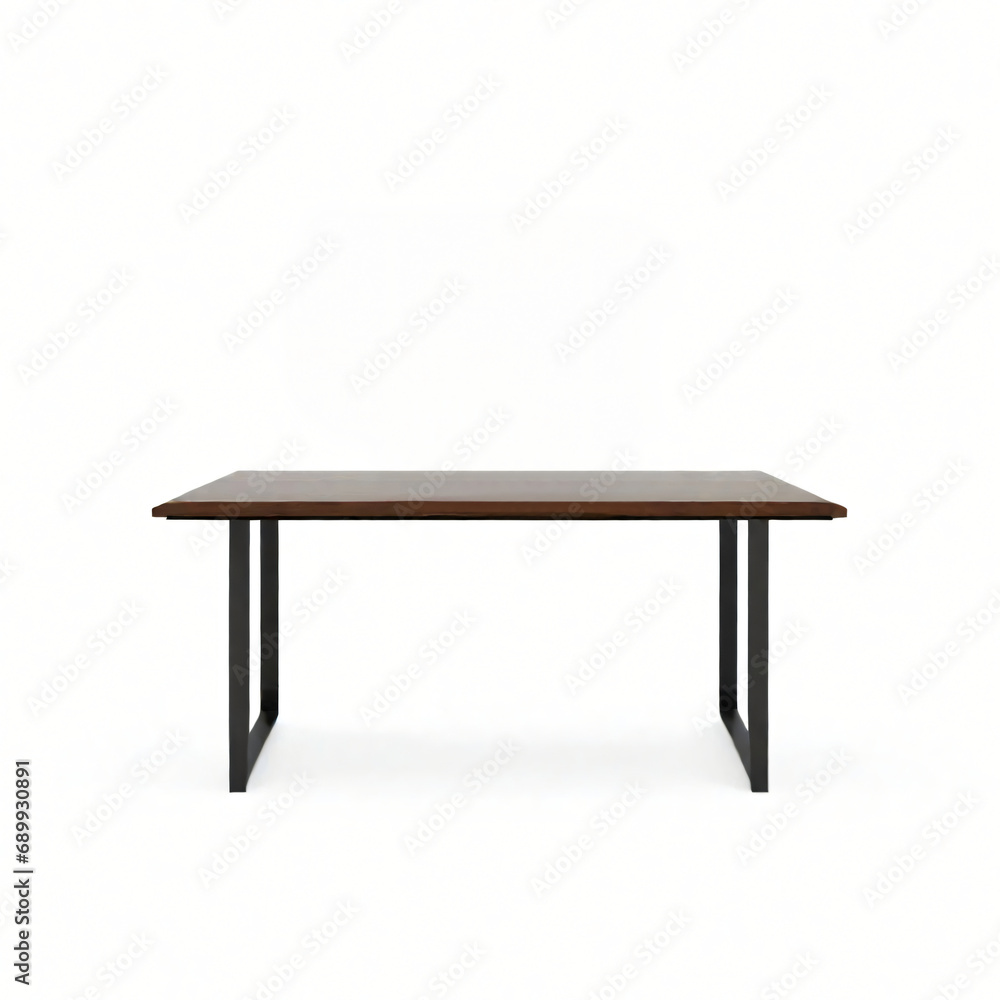 desk on isolated white background desk on isolated white background