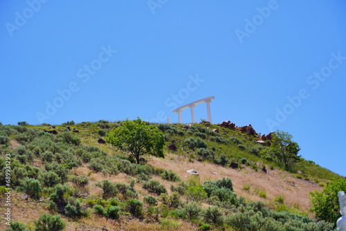 Idaho state University campus and city Pocatello in the state of Idaho	 photo