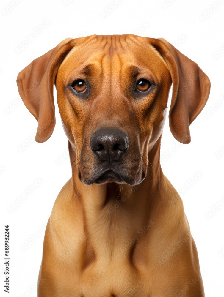 Rhodesian Ridgeback Dog Studio Shot, Isolated on Clear Background, Generative AI Rhodesian Ridgeback Dog Studio Shot, Isolated on Clear Background, Generative AI