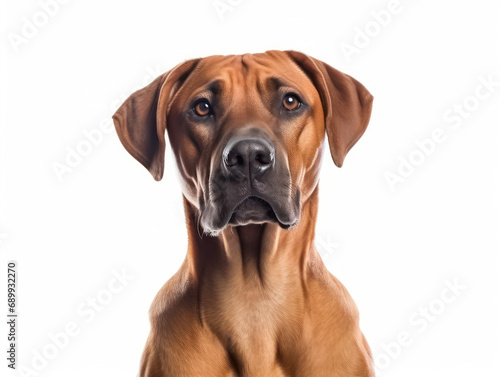 Rhodesian Ridgeback Dog Studio Shot  Isolated on Clear Background  Generative AI