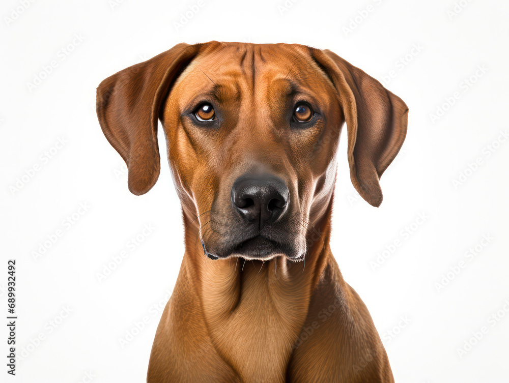 Rhodesian Ridgeback Dog Studio Shot, Isolated on Clear Background, Generative AI Rhodesian Ridgeback Dog Studio Shot, Isolated on Clear Background, Generative AI
