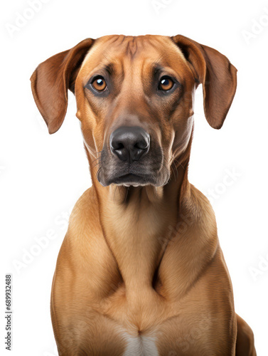 Rhodesian Ridgeback Dog Studio Shot  Isolated on Clear Background  Generative AI