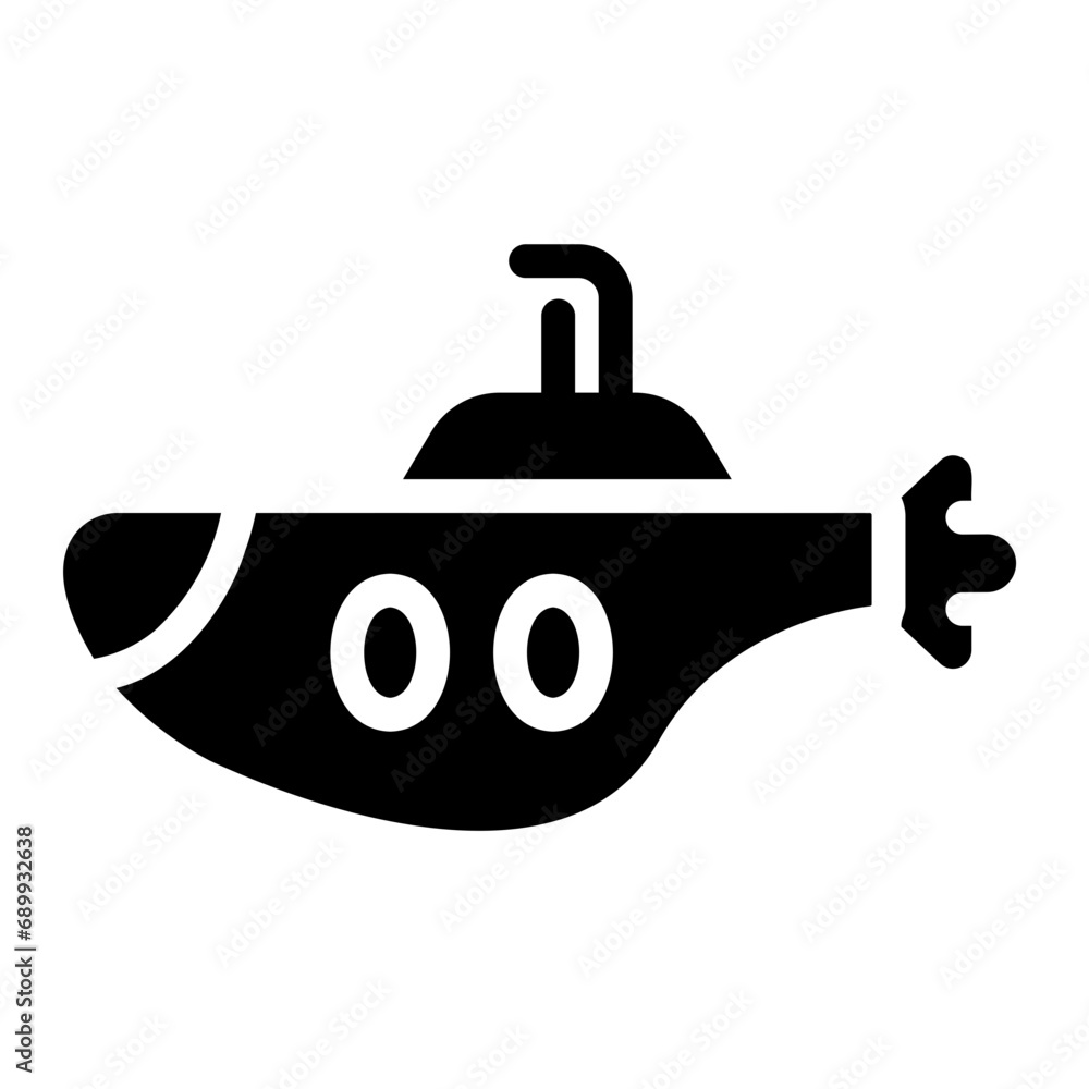 submarine Solid icon