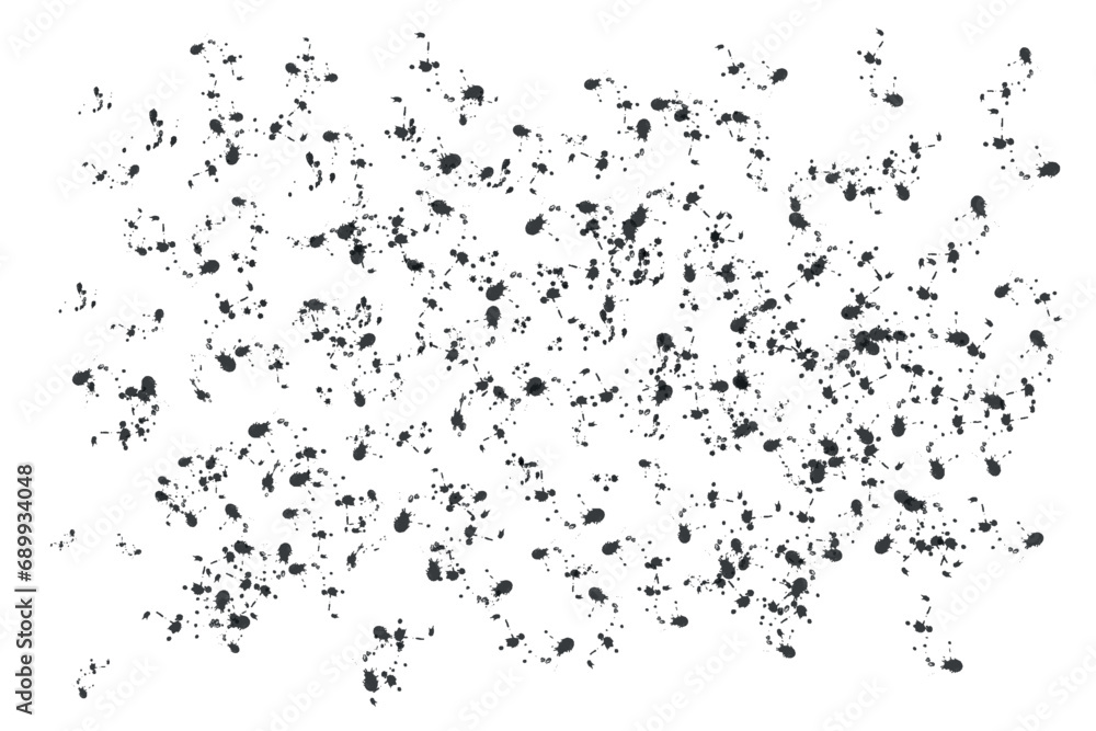 Black Ink blots splatter urban background vector illustration. Black Ink blots splatter urban background vector illustration.