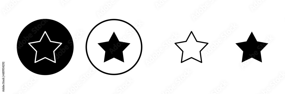 Star Icons set. Star vector icon. Rating symbol Star Icons set. Star vector icon. Rating symbol