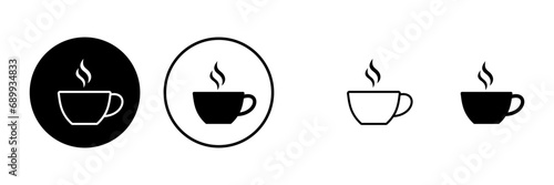 Coffee cup icons set. Coffee cup icon. Coffee vector icon. Tea
