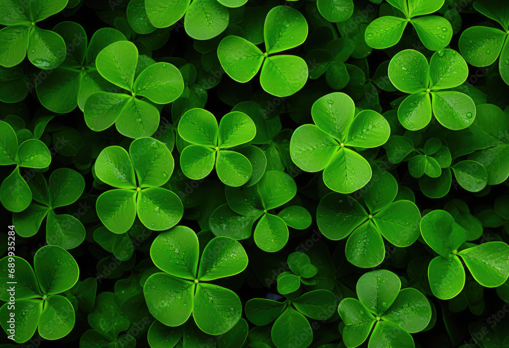four leaf clover background four leaf clover background