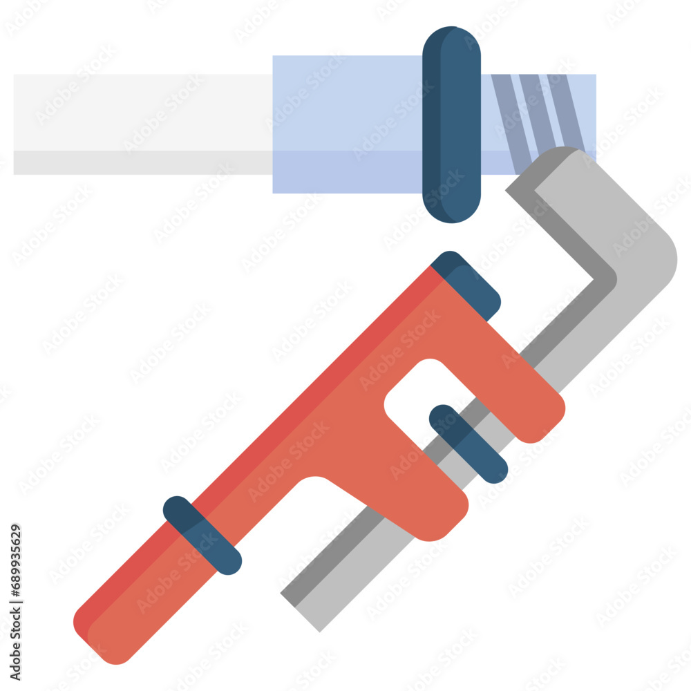 Pipe Threading multi color icon, related to plumbing service, water, oil and gas. Pipe Threading multi color icon, related to plumbing service, water, oil and gas.