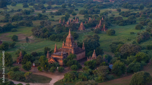 Wallpaper Mural Temples of Bagan, Myanmar Torontodigital.ca