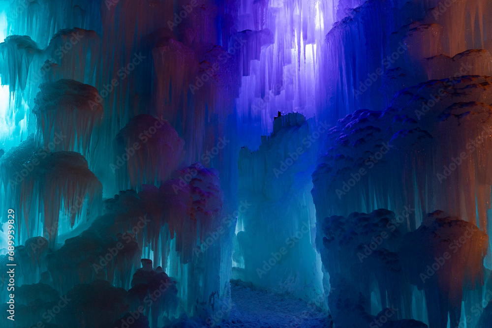 Fototapeta premium Ice Castle