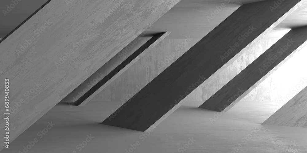 Abstract architecture interior background. Modern concrete room Abstract architecture interior background. Modern concrete room