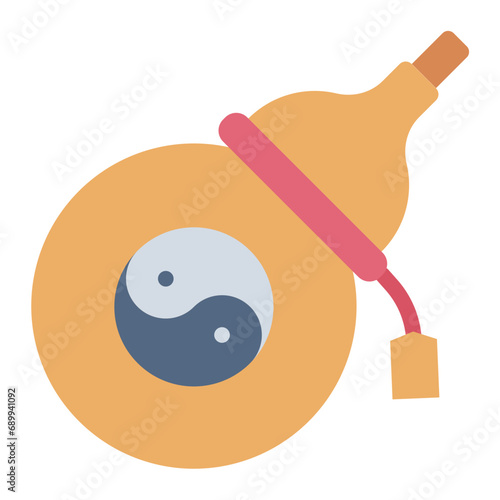 Calabash bottle icon