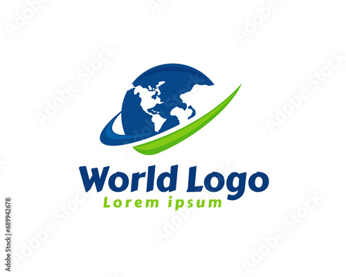world earth globe universe solution logo icon symbol design template illustration inspiration