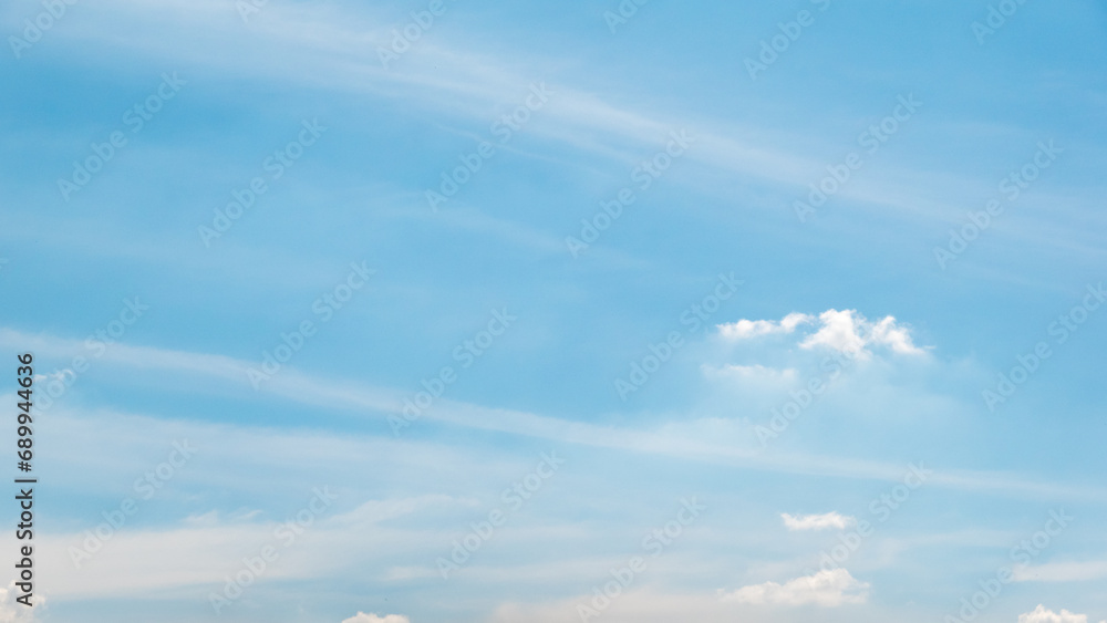 blue sky vivid which has cloudy summer. art in nature beautiful background with copy space add text