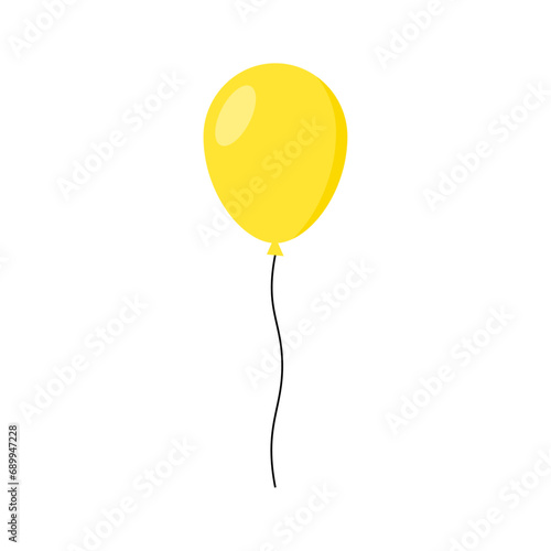 Yellow balloon