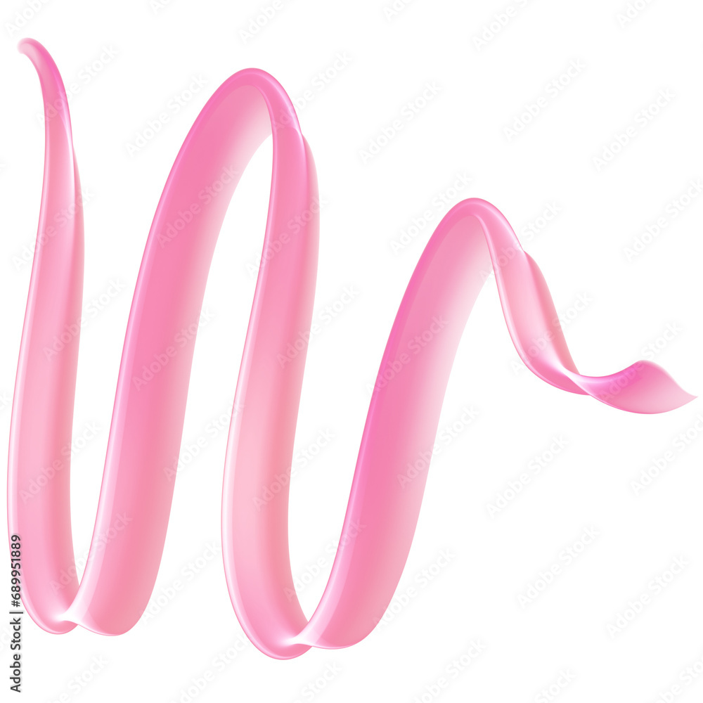 Ballerina's ribbon ,Colorful ribbon elements Ballerina's ribbon ,Colorful ribbon elements