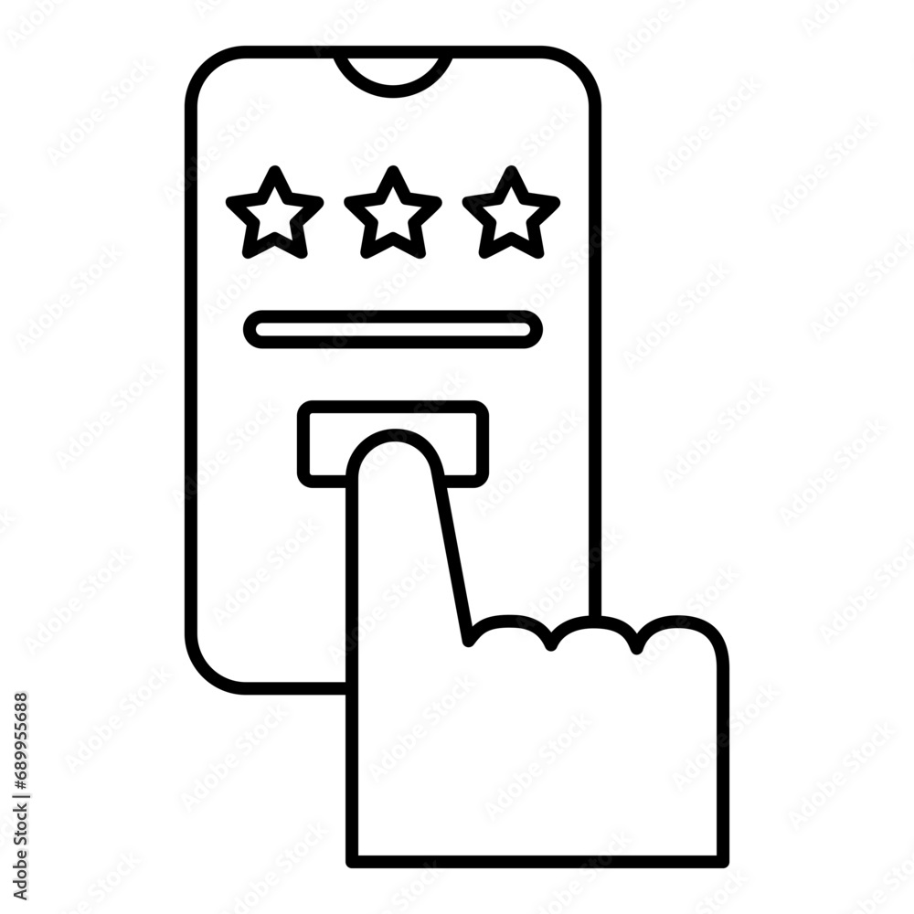 Feedback thin line icon Feedback thin line icon