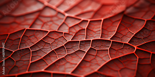 close-up photo of intricate leaf veins and pattern