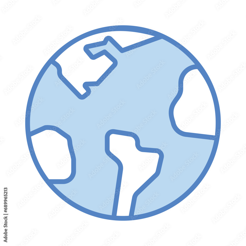 Earth icon vector stock illustration Earth icon vector stock illustration