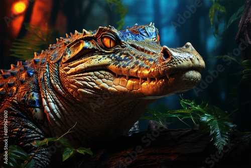 crocodile in the jungle © Angah