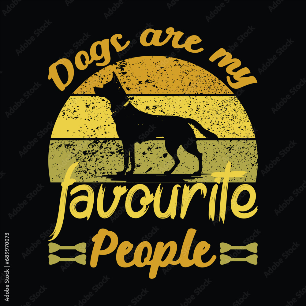 Dog quotes t-shirt typography t-shirt vector design.