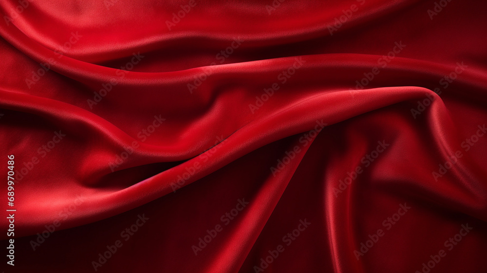 Obraz premium 赤いベルベット Generative AI