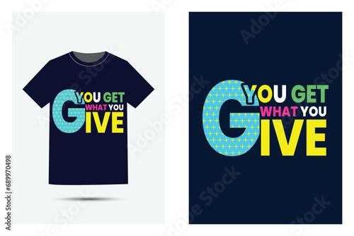 Never give up t shirt design template photo