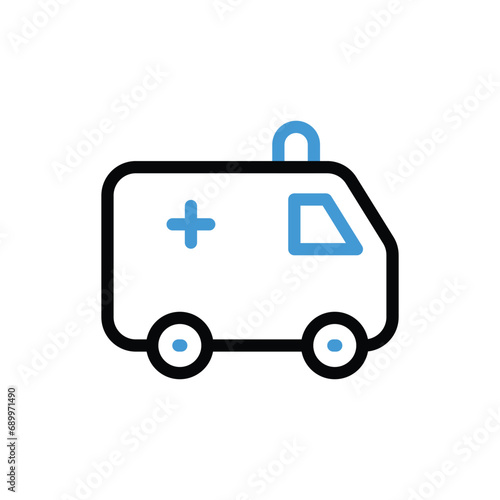 Emergency Care Icon vector stock illustration