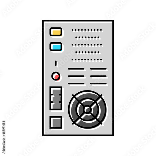 power supply tool work color icon vector. power supply tool work sign. isolated symbol illustration