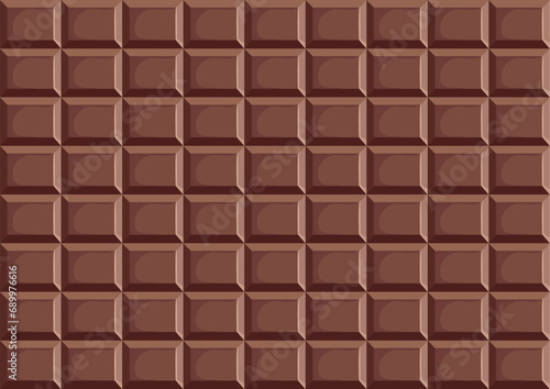 板チョコレート 背景イラスト