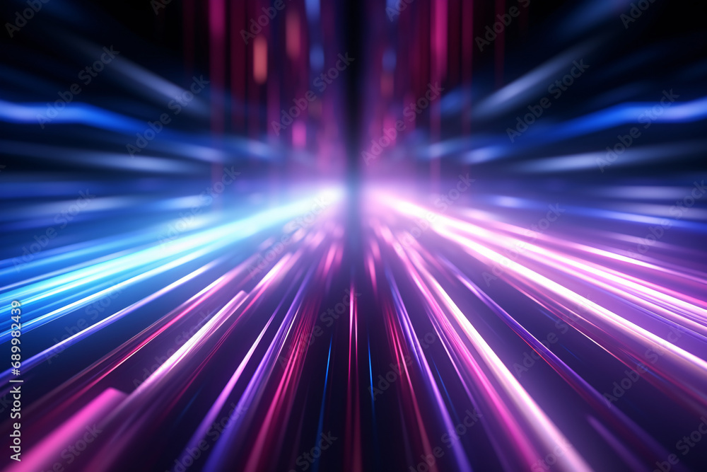 Neon laser lines abstract background Neon laser lines abstract background