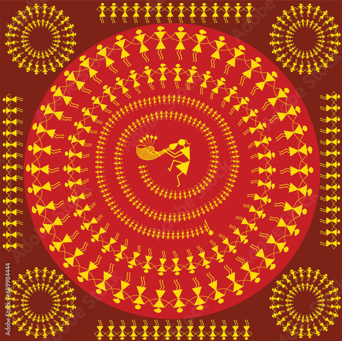 Maharashtra culture tribal Warli art