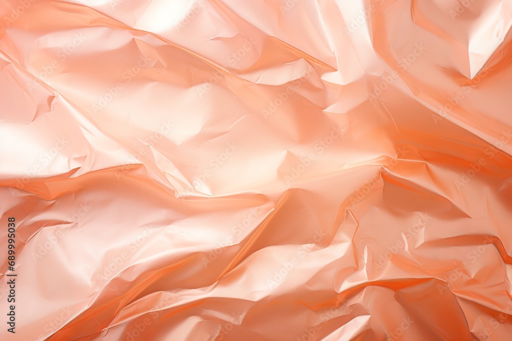 Tinfoil peach fuzz color texture background Tinfoil peach fuzz color texture background