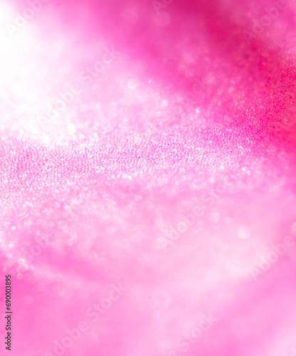 Closeup of a pink flower petal. Macro