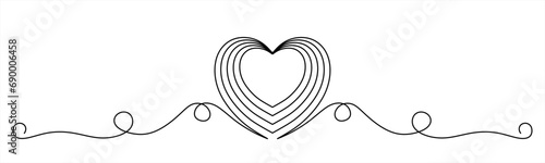simple valentine lineart vector, illustration of an background