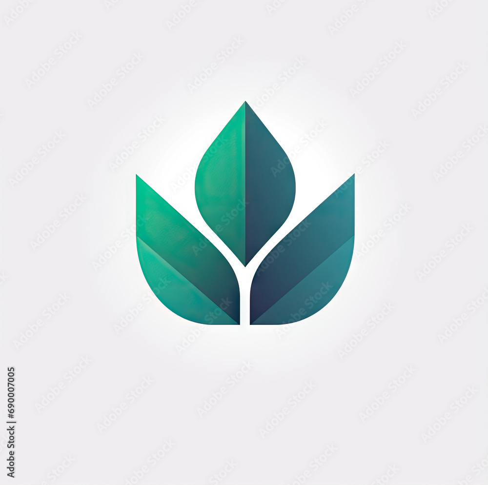 Go green Icon on white background Go green Icon on white background