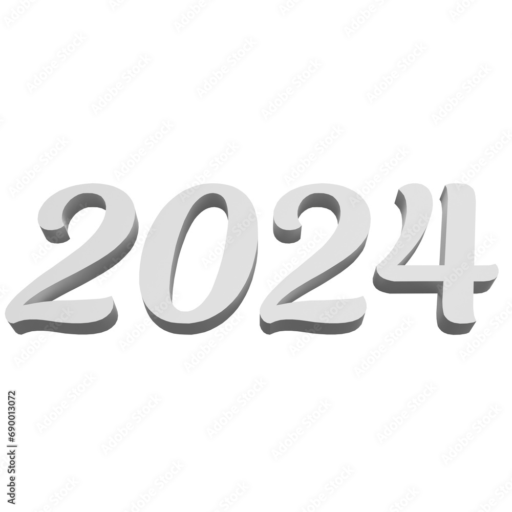 3D 2024 Text