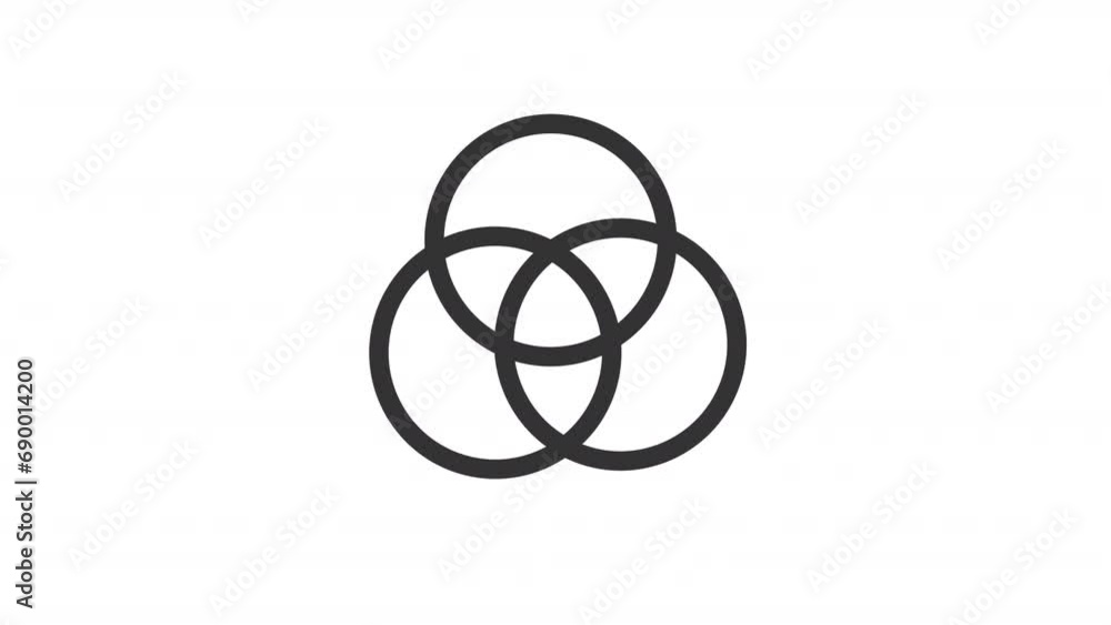 2D black simple thin line animation of color palette, HD video with transparent background, seamless loop 4K video representing UI icons. 2D black simple thin line animation of color palette, HD video with transparent background, seamless loop 4K video representing UI icons.