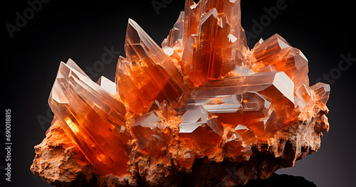 Raw Aragonite crystal.