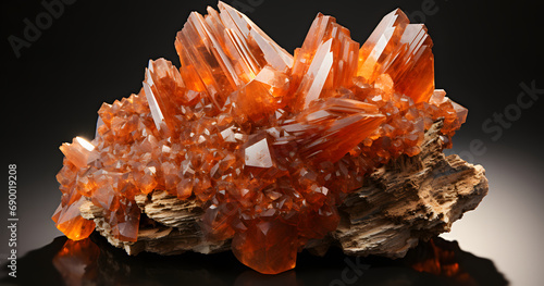 Raw Aragonite crystal.
