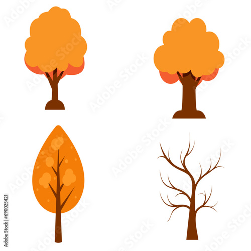 Autumn Trees Collection.