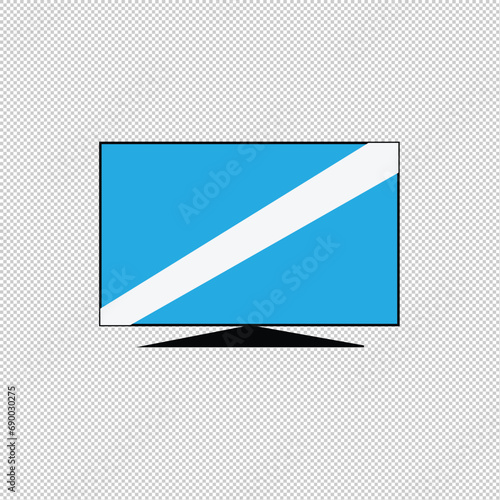 4K TV flat screen lcd or oled, plasma, realistic illustration, White blank monitor mockup. wide flatscreen monitor mockup