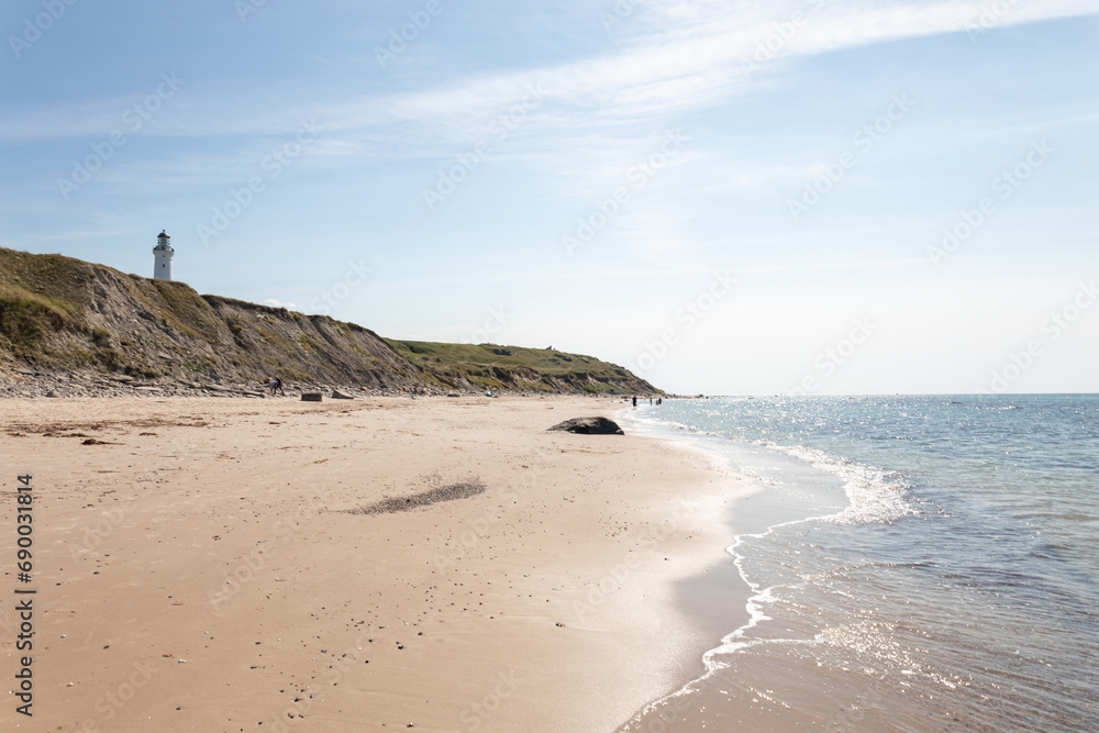 Hirtshals lighthouse in Denmark