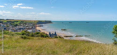 Fotografie Gold beach near Arromanches-les-Bains